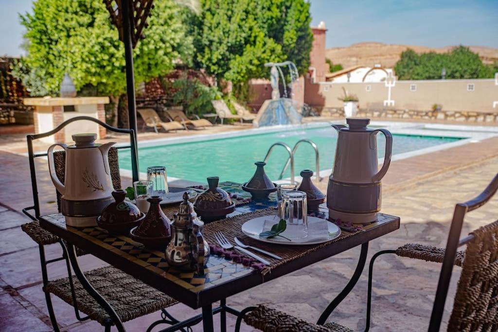 Bed and Breakfast La Kasbah Du Jardin Ait Benhaddou Exterior foto